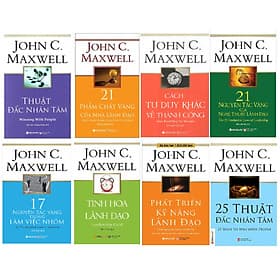 Combo 8 Cuốn Tinh hoa lãnh đạo của John C. Maxwell - John Maxwell