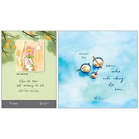 Combo Sách Cảm Ơn Bạn Đã Không Từ Bỏ Chính Mình + Cơm Nhà Nói Chung Là Êm - Minh