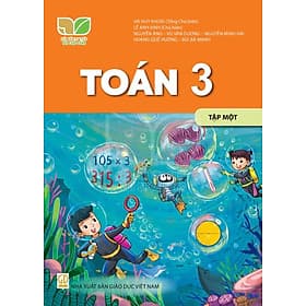 Sách giáo khoa Toán 3- tập một- Kết Nối Tri Thức Với Cuộc Sống (Kèm Nilon bọc Sách) - Khoa