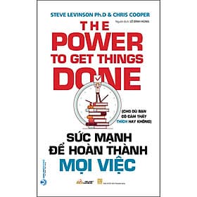 Sách Sức Mạnh Để Hoàn Thành Mọi Việc