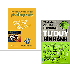 Combo Không Đọc Sách Này, Chụp Xấu Đừng Buồn + Tư Duy Hình Ảnh - Vanlangbooks