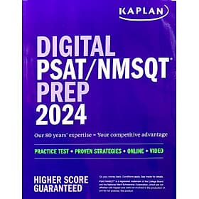 Sách ngoại văn: Digital PSAT/NMSQT Prep 2024 With 1 Full Length Practice Test, Practice Questions, And Quizzes (Kaplan Test Prep) - PREP