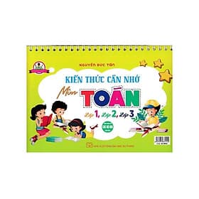 Lịch Kiến Thức Cần Nhớ Môn Toán Lớp 1, Lớp 2, Lớp 3 - Dùng Chung Các Bộ SGK Hiện Hành - Hồng Ân - An