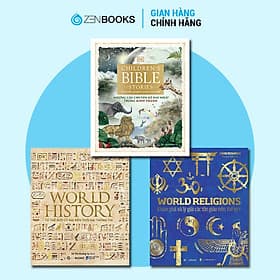 COMBO Sách 3 Cuốn Lịch Sử Thế Giới và Tôn Giáo - DK