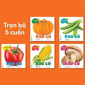 Combo Bộ 5 Cuốn: Bách Khoa Toàn Thư Cho Bé - Rau Củ - Bách Khoa
