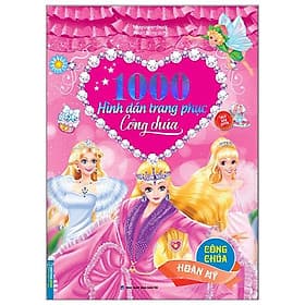1000 Hình Dán Trang Phục Công Chúa - Công Chúa Hoàn Mỹ - Minh Thắng