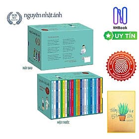 BOXSET NGUYỄN NHẬT ÁNH 24 CUỐN - THỜI THƠ ẤU DÀI LÂU – XANH NGỌT NGÀO - Ánh Nga