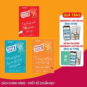 Combo 3 Cuốn Bí Kíp Hô Biến Thành Content Vàng: Tư Duy Viết Lách Có 1 - 0 - 2 Bạn Cần Biết, Phương Pháp Đọc Và Ghi Chép Thông Minh, Kỹ Thuật Viết Thôi Miên Độc Giả