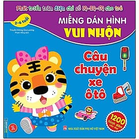 Sách Miếng Dán Hình Vui Nhộn ( 2- 6 Tuổi) - Minh Thắng