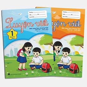 Combo 2 Cuốn Luyện viết Lớp 1 - Chương trình SGK Cánh diều - Trí