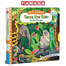 Sách Tương Tác - Sách Chuyển Động - First Explorers - In The Jungle - Trong Khu Rừng - The First Wild Boar 02 Studio