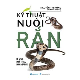Sách Kỹ Thuật Nuôi Rắn