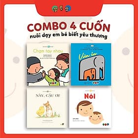 Combo Nuôi Dạy Em Bé Biết Yêu Thương (0-3 tuổi) - 4 Cuốn - Thương Thương
