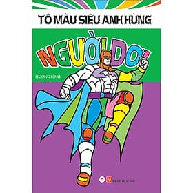 Sách Tô Màu Siêu Anh Hùng: Người Dơi - Hú