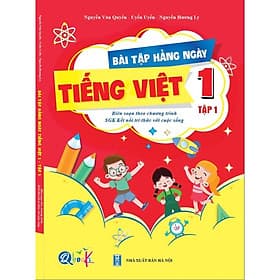 Bài Tập Hằng Ngày TIẾNG VIỆT 1 Tập 1 - Kết Nối Tri Thức - Bản Quyền