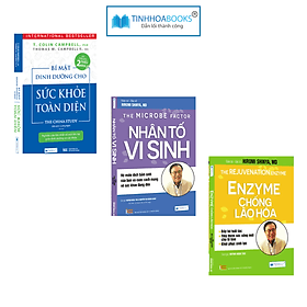 Combo 3 cuốn: Sách Sức Khoẻ Toàn Diện + Nhân Tố Vi Sinh + Enzyme Chống Lão Hoá - Én