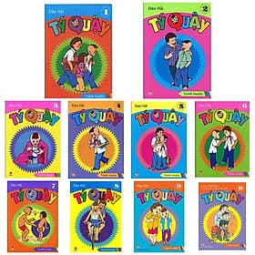 Combo trọn bộ 10 cuốn tý quậy (bản đặc biệt tặng kèm bookmark AHA) - Nha Nha