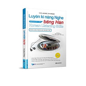 Sách Luyện Kĩ Năng Nghe Tiếng Hàn (Dành Cho Trình Độ Trung Cấp) - Việt Hà