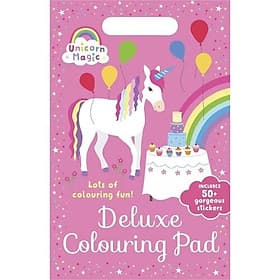 Unicorn Magic & Friends - Deluxe Colouring Pad - Nam Phương