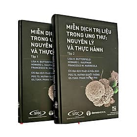 Combo Miễn Dịch Trị Liệu Trong Ung Thư: Nguyên Lý Và Thực Hành (Trọn Bộ 2 Cuốn) - Nguyên