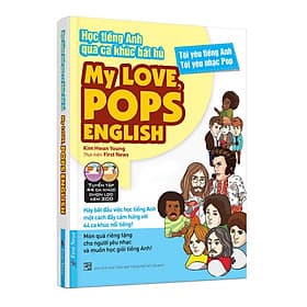 Sách My Love, Pops English - Học Tiếng Anh Qua Ca Khúc Bất Hủ - Việt An
