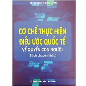 Cơ chế thực hiện điều ước quốc tế về quyền con người ( sách chuyên khảo) - Nguyễn Thị Kim Ngân - NXB Lao Động - Kim Ngân