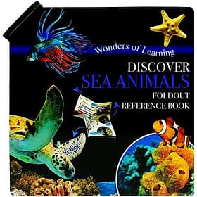 Wonder Of Learning - Discover Sea Animals Foldout Reference Book - Léa