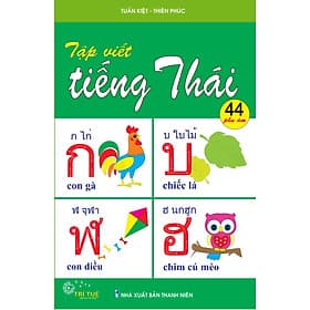 Tập viết tiếng Thái - Thái Vi
