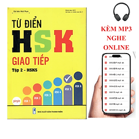 Từ Điển HSK Giao Tiếp (Tập 2 - HSK5) + DVD tài liệu - Nha Nha