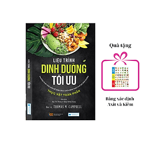 Liệu trình dinh dưỡng (TB) - Bí quyết giảm cân lành mạnh, tặng bảng Axit và Kiềm - Làn