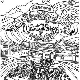 Wonderful Vietnam Coloring Book