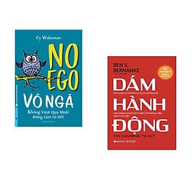 Combo 2 cuốn sách: VÔ NGÃ - không vượt qua mình đừng làm gì hết + Dám hành động - Minh