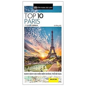 Sách Cẩm Nang Du Lịch - Top 10 Paris - Cẩm Vân