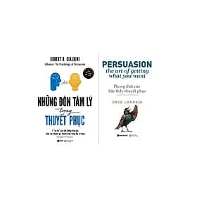 Combo Bậc Thầy Thuyết Phục: Những Đòn Tâm Lý Trong Thuyết Phục + Phong Thái Của Bậc Thầy Thuyết Phục - Do