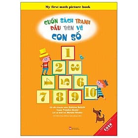 Ehon Nhật Bản - Cuốn Sách Tranh Đầu Tiên Về Con Số (Từ 3 - 8 Tuổi) - Thương Thương