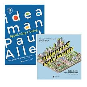 Combo Sách Kinh Doanh Khởi Nghiệp: Người Hùng Ý Tưởng + Thành Phố Khởi Nghiệp - Do