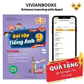 Bài tập tiếng Anh lớp 9, 4 kỹ năng Global Success (Có đáp án) – ThS. Lê Vy – Anh ngữ Vivian - 