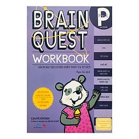 Sách Braint Quest Workbook Pre K ( 4 - 5 tuổi ) - Châu Sa