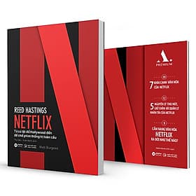 Sách Netflix Từ Cú Lật Đổ Hollywood Đến Đế Chế Phim Thống Trị Toàn Cầu ( Tặng kèm sổ tay)