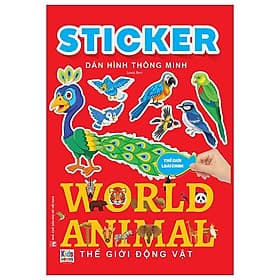 Sticker Dán Hình Thông Minh - Thế Giới Động Vật - Thế Giới Loài Chim - Minh Minh