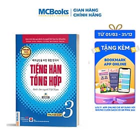 Sách Tiếng Hàn Tổng Hợp Trung Cấp 3 - HAN
