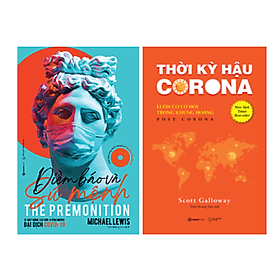 Sách Y Học Hay-Combo 2 Cuốn Sách "Tiền - Hậu" Corona-Thời Kỳ Hậu Corona+Điềm Báo Và Sứ Mệnh - Saigon Books