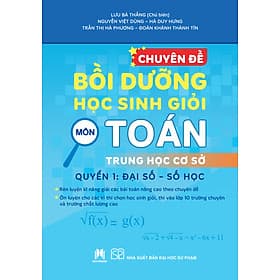 Sách Chuyên Đề Bồi Dưỡng Học Sinh Giỏi Môn Toán Trung Học Cơ Sở - Hú