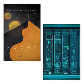 Combo 2 Cuốn Sách Văn Học Kinh Điển Hay: Dune - Xứ Cát+Thư Viện Nửa Đêm - Linnea Dunne
