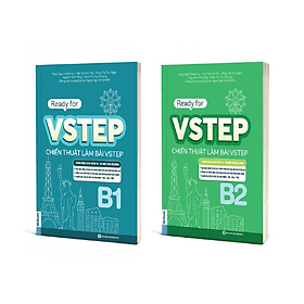 Combo 2 Cuốn Ready For VSTEP - Chiến Thuật Làm Bài VSTEP B1,B2