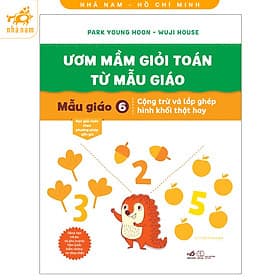 Bộ Ươm mầm giỏi toán từ mẫu giáo (06 cuốn) (Nhã Nam HCM) - Nhã Nam