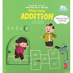 Sách Tương Tác - Chuyển Động Đếm Số - Math Slide - Phép Cộng - Addition - Minh Quyên