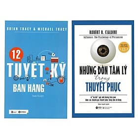 Combo 2Q: 12 Tuyệt Kỹ Bán Hàng+ Những Đòn Tâm Lý Trong Thuyết Phục /Cẩm Nang Kinh Doanh / Phát Triển Lãnh Đạo Doanh NGhiệp Tự Thân / Đột Phá Quy Trình Quản Trị và Nâng Tầm Dịch Vụ - Do