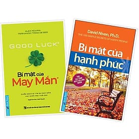 Combo Bí mật của may mắn (Khổ nhỏ) + Bí mật của hạnh phúc (Khổ nhỏ) - Bản Quyền - Hạ