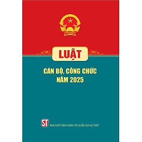 Luật cán bộ, công chức năm 2025